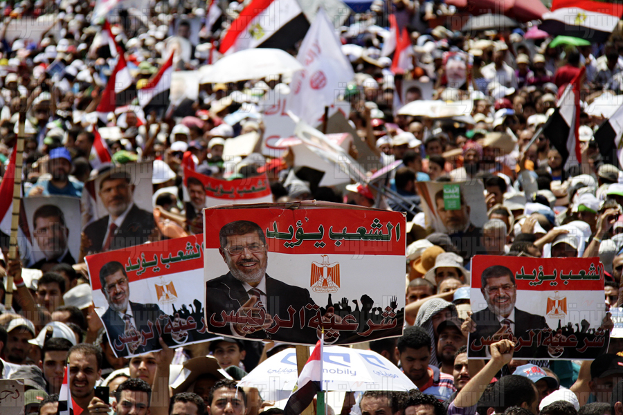 مظاهرات مؤيدة لمرسى